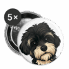 Havanese - Buttons small 1'' (5-pack) - Image 2