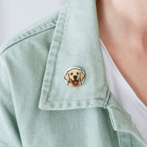 Golden Retriver - Buttons small 1'' (5-pack)