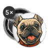 Frenchi - Buttons small 1'' (5-pack) - Image 2