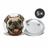Frenchi - Buttons small 1'' (5-pack) - Image 3